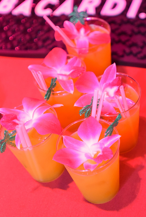 Amber Sunset cocktail by Judy Elahi of True Food Kitchen - Mixology Match bartender competition